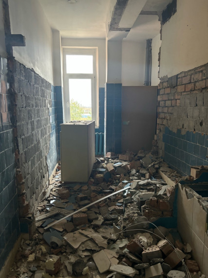 Контроль за работами в МБОУ "Палкинская средняя школа".